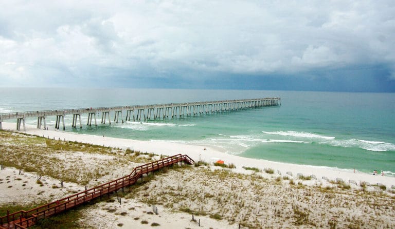 Navarre Beach Pier - Navarre Beach Camping Resort