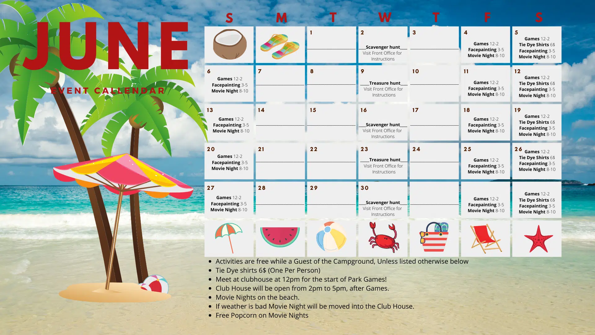 June Activities