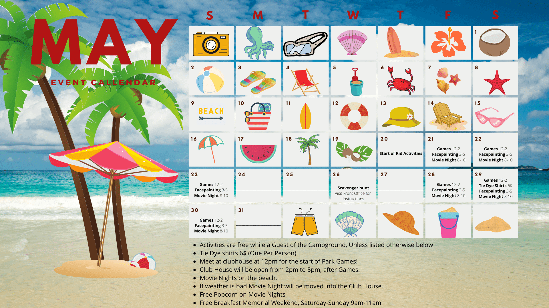 May Activities